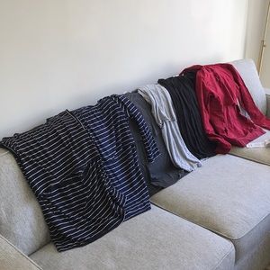 Nursing / Breastfeeding tops - set of 6